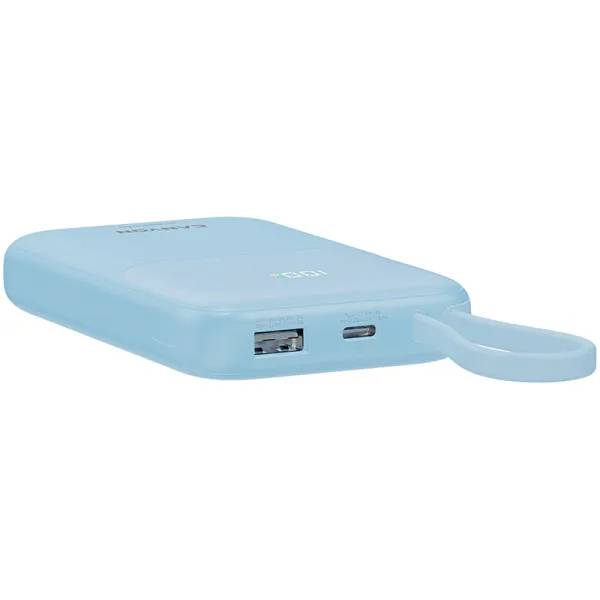 Акумулятор зовнішінй Power Bank 10000 mAh OnPower 101 built-in cable PD 22.5W, синій Canyon (CNS-CPB101BL) - Фото 5