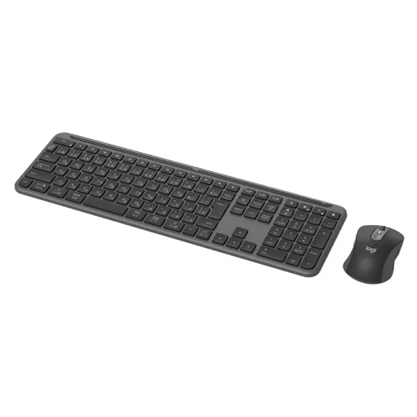 Комплект клавиатура и мышь беспроводной WL/BT MK950 Signature Slim Combo, UA, графитовый Logitech (920-012490) - Фото 11