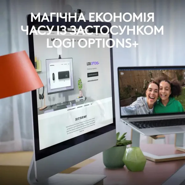 Комплект клавиатура и мышь беспроводной WL/BT MK950 Signature Slim Combo, UA, графитовый Logitech (920-012490) - Фото 14