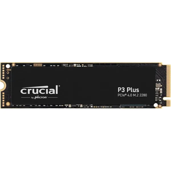 Накопитель SSD M.2 4TB PCIe 4.0 P3 Plus Crucial (CT4000P3PSSD8)