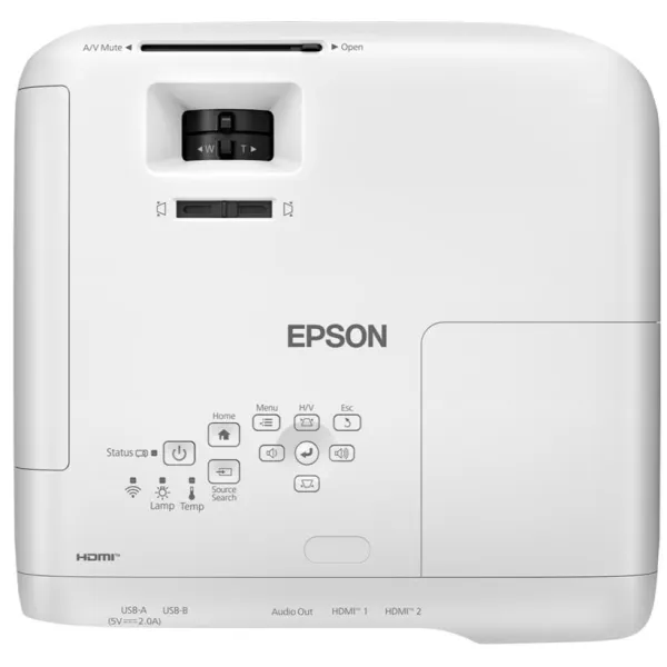 Проектор EB-FH54 FHD, 4100 lm, 1.3-2.09, WiFi Epson (V11HB59042) - Фото 3