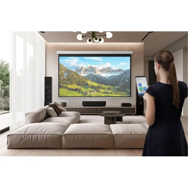 Проектор ультракороткофокусный EH-QS100B UHD, 4500 lm, LASER, 0.16,  черный Epson (V11HB49140) - Фото 2