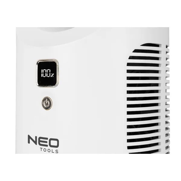 Вентилятор настільний акумуляторний Neo Tools, 345мм, 2200 мАч, білий Neo Tools (90-013) - Фото 4