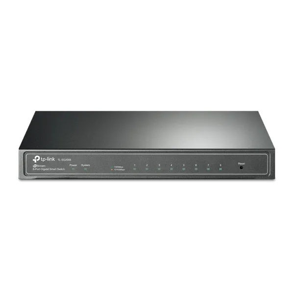 Комутатор SG2008 8xGE, WebSmart TP-LINK (SG2008)