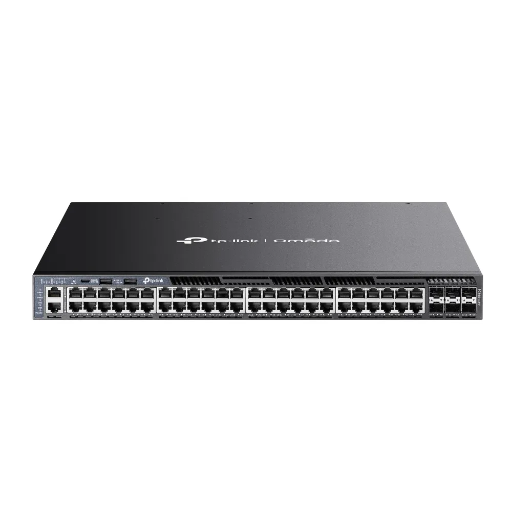 Комутатор SG6654XHP 48xGE (48xPoE), 6xSFP+, 1440Вт, Керований L3