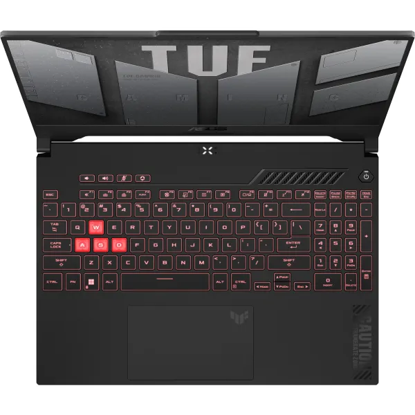 Ноутбук TUF Gaming A17 FA707NUR-HX054 17.3" FHD IPS, AMD R7-7435HS, 16GB, F1TB, NVD4050-6, noOS, Сірий ASUS (90NR0JL5-M002K0) - Фото 5