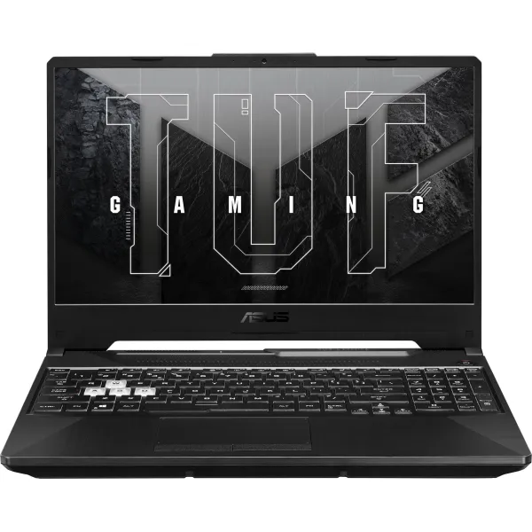 Ноутбук TUF Gaming A15 FA506NC-HN169 15.6" FHD IPS, AMD R5-7535HS, 16GB, F512GB, NVD3050-4, noOS, Чорний ASUS (90NR0JF7-M00DE0)