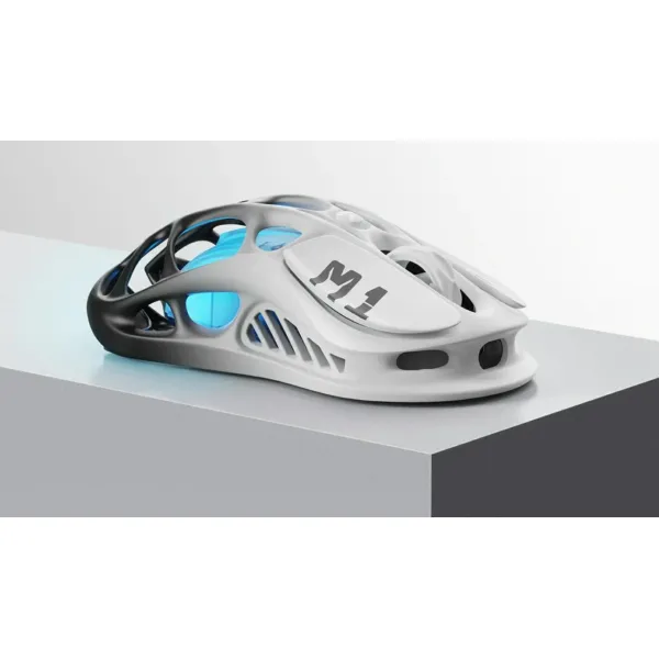 Мышь BT/WL/USB-A RGB, Mercury M1 Pro, чёрно-белая GravaStar (GRAVASTARM1PRO_GBLK) - Фото 10