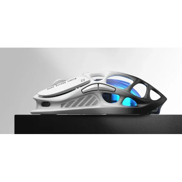 Мышь BT/WL/USB-A RGB, Mercury M1 Pro, чёрно-белая GravaStar (GRAVASTARM1PRO_GBLK) - Фото 11