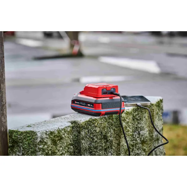 Зарядное устройство USB аккумуляторное TC-CP 18 Li USB A/C - Solo, PXC, 18В Einhell (4514148) - Фото 5