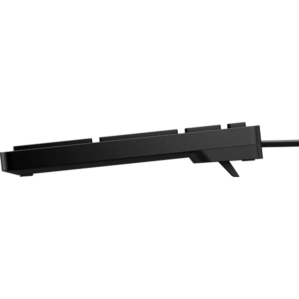 Клавиатура USB-A мембранная 320K, EN/UK, чёрная НР (9SR37UT) - Фото 5