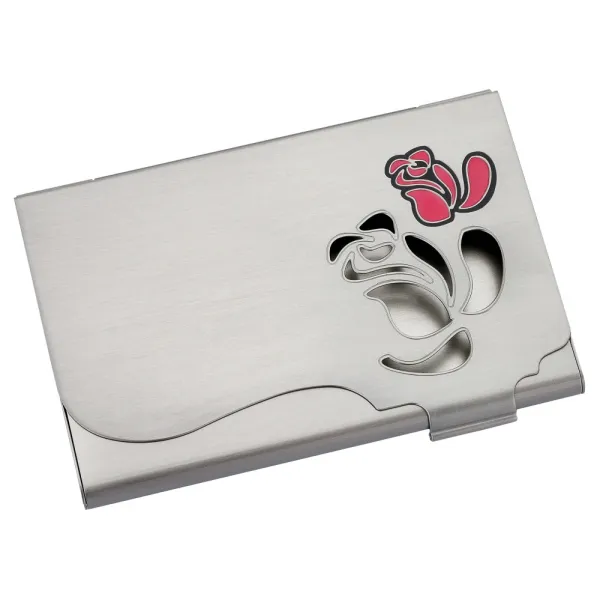 Визитница Rose, металлическая, с мозаикой, в подарочной упаковке Cabinet (O51639) - Фото 11