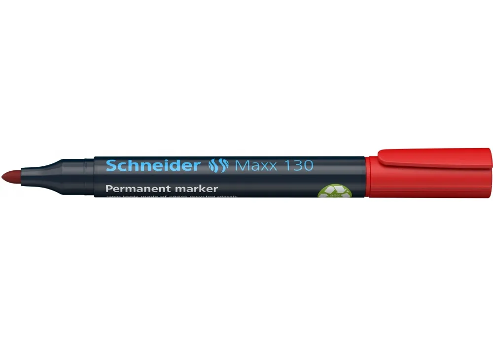 Маркер перманентный, MAXX 130 2-3 мм, красный Schneider (S113002) Маркер перманентный, MAXX 130 2-3 мм, красный Schneider (S113002)