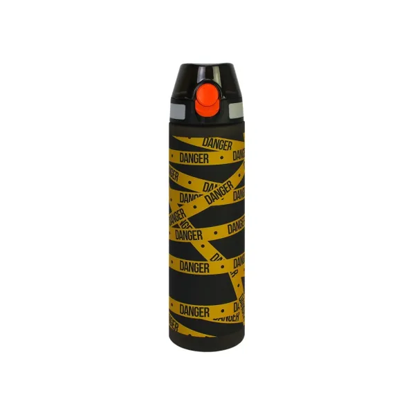 Бутылка для воды детская Cool for school 750 мл, черная, тритановая Danger (CF61312) - Фото 8