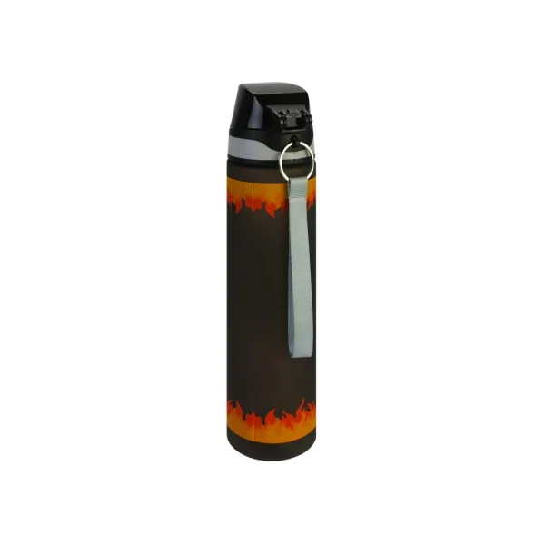 Бутылка для воды детская Cool for school 750 мл, черная, тритановая Fire Dragon (CF61313) - Фото 2