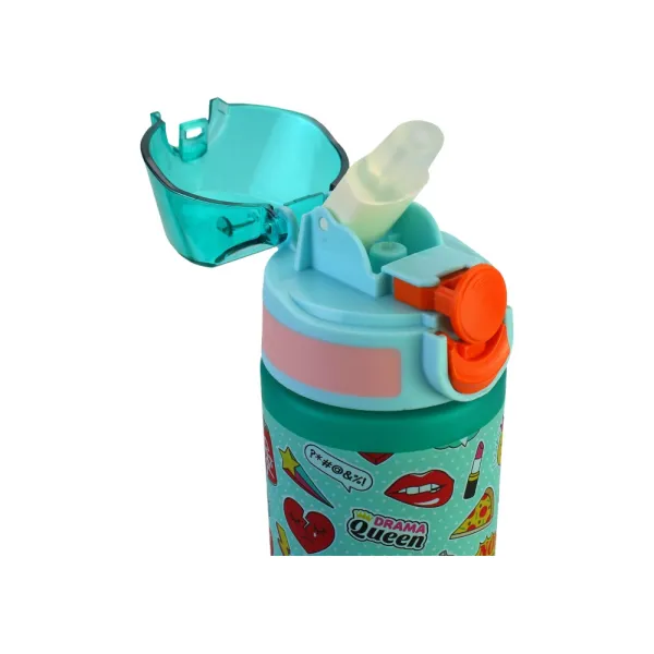 Бутылка для воды детская Cool for school 750 мл, голубая, тритановая Queen Teen (CF61314) - Фото 1