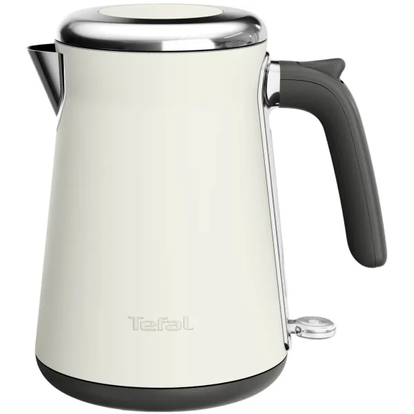 Электрочайник Collection 1.7л, Strix, нерж. сталь, белый Tefal (KI666AE0) - Фото 8