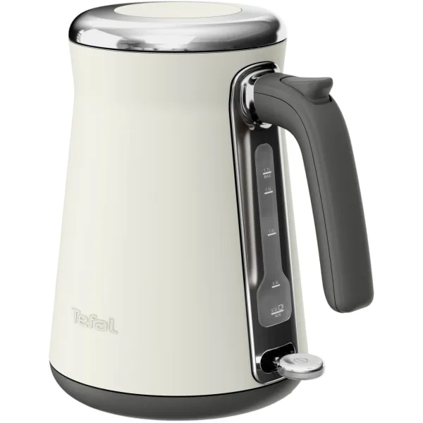 Электрочайник Collection 1.7л, Strix, нерж. сталь, белый Tefal (KI666AE0) - Фото 9