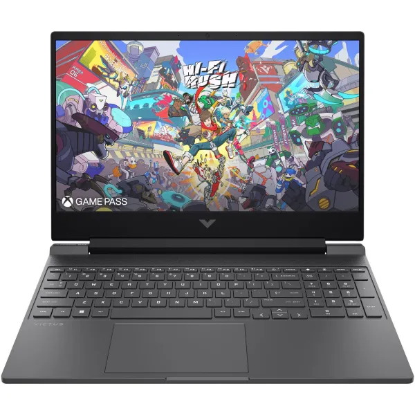 Ноутбук Victus 15-fb3014ua 15.6" FHD IPS AG, AMD R5-8645HS, 16GB, F512GB, NVD2050-4, DOS, серый HP (BF1H7EA)
