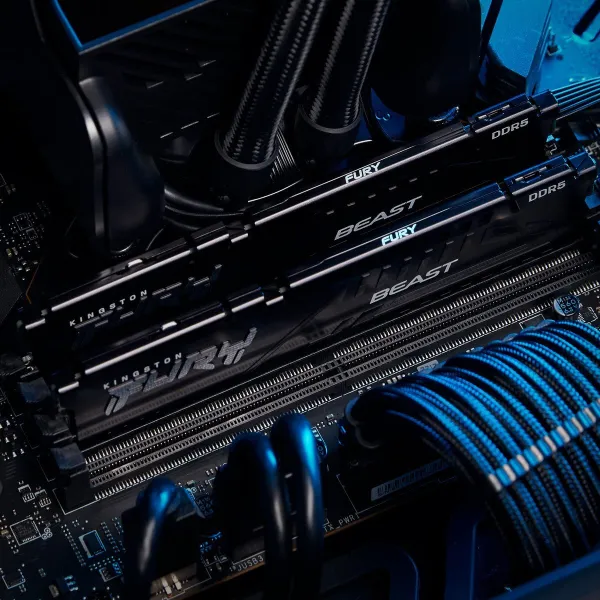 Пам'ять ПК DDR5 32GB KIT (16GBx2) 6000 FURY Beast  EXPO Kingston (KF560C36BBE2K2-32) - Фото 4