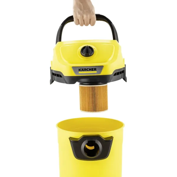 Пылесос профессиональный WD 3 V-17/4/20 1000Вт Karcher (1.628-127.0) - Фото 7