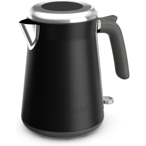 Электрочайник Collection 1.7л, Strix, нерж. сталь, черный Tefal (KI6668E0) - Фото 2