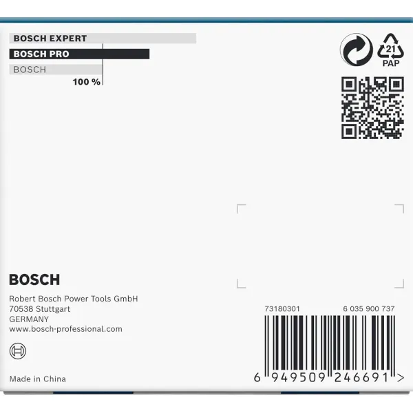 Набор ударных торцевых головок Professional Extra Deep 3шт 1/2" 85мм Bosch (2.608.003.033) - Фото 4