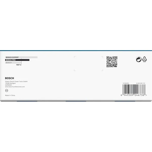 Набор ударных торцевых головок Professional Deep 9шт 3/8" 63мм Bosch (2.608.003.037) - Фото 4