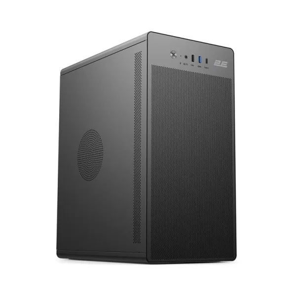 Корпус Credo V285B-400 с БП 2E ATX400, 1xUSB3.0, 1х USB 2.0, 1xUSB Type-C, 1x120мм, VGA 300мм, mATX, чёрный 2E (2E-V285B-400) - Фото 8