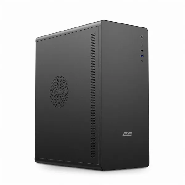 Корпус Credo V500B-400 с БП 2E ATX400, 1xUSB3.0, 1х USB 2.0, 1xUSB Type-C, 1x120мм, VGA 310мм, ATX, чёрный 2E (2E-V500B-400) - Фото 9