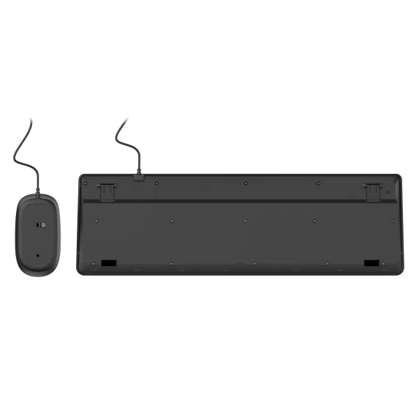 Комплект клавиатура и мышь USB-A MK405, EN/UK/RU, чёрный 2E (2E-MK405UBK) - Фото 4