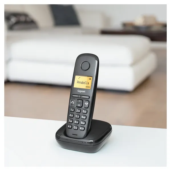 Радиотелефон DECT A270, чёрный Gigaset (S30852H2812R601) - Фото 1