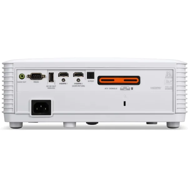 Проєктор домашнього кінотеатру Vero HL6510ATV FHD, 5000 lm, LASER, 1.15-1.5, Android TV Acer (MR.JWT11.005) - Фото 7