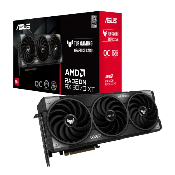 Видеокарта Radeon RX 9070 XT 16GB GDDR6 OC TUF-RX9070XT-O16G-GAMING ASUS (90YV0L70-M0NA00) - Фото 12