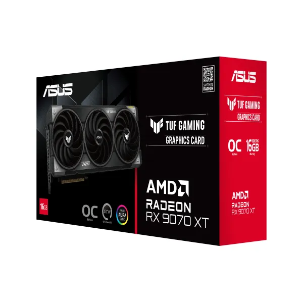 Видеокарта Radeon RX 9070 XT 16GB GDDR6 OC TUF-RX9070XT-O16G-GAMING ASUS (90YV0L70-M0NA00) - Фото 13
