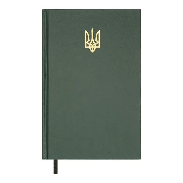 Ежедневник недатированный AIRY, A5, бумвинил, 336 л, зеленый Buromax (BM.20731-04)