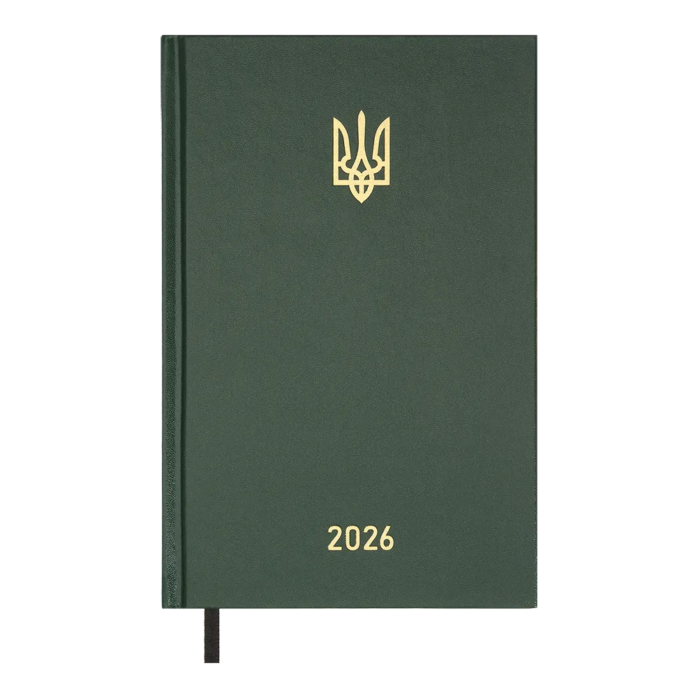 Ежедневник датированный 2026 AIRY, A5, бумвинил, зеленый Buromax (BM.21165-04) Ежедневник датированный 2026 AIRY, A5, бумвинил, зеленый Buromax (BM.21165-04)