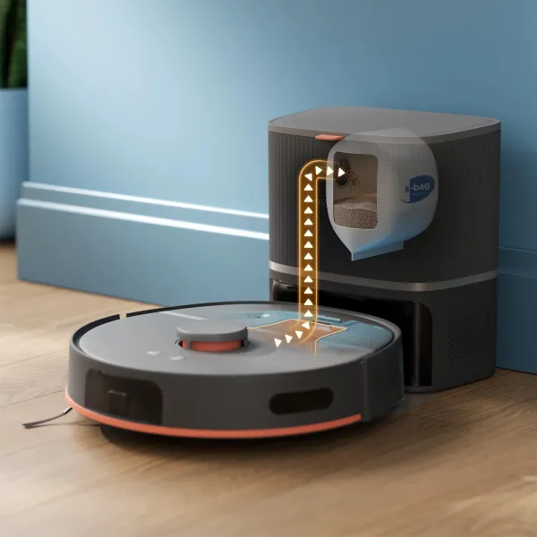 Робот-пылесос Series 5000, h=29.2см, 0.27л, EPA 10, черный Philips (XU5100/10) - Фото 1