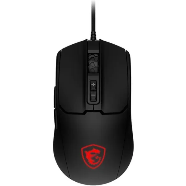 Миша проводная, RGB, Forge GM100, чёрная MSI (S12-0402310-HH9)