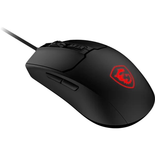 Миша проводная, RGB, Forge GM100, чёрная MSI (S12-0402310-HH9) - Фото 2