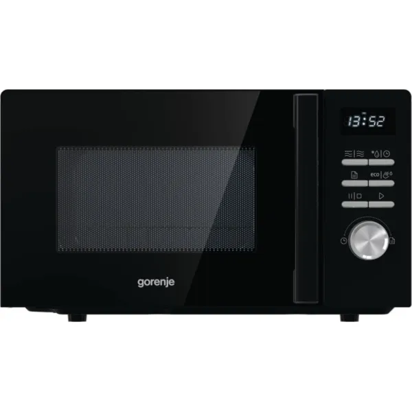 Мікрохвильова піч, 20л, 800Вт, гриль, чорний Gorenje (MO20A4BH)
