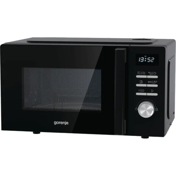 Мікрохвильова піч, 20л, 800Вт, гриль, чорний Gorenje (MO20A4BH) - Фото 1