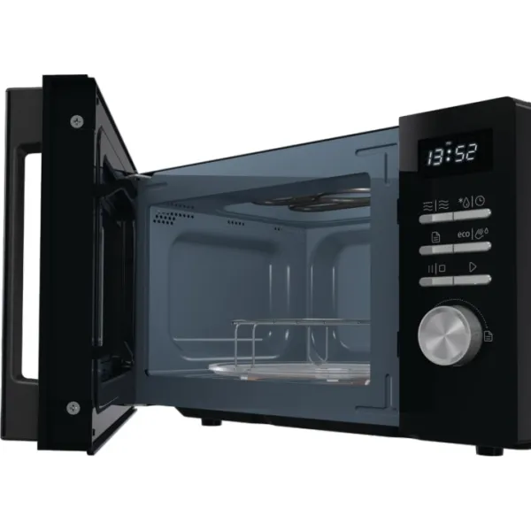 Мікрохвильова піч, 20л, 800Вт, гриль, чорний Gorenje (MO20A4BH) - Фото 4