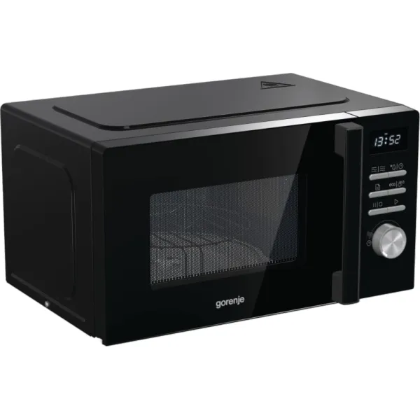 Мікрохвильова піч, 20л, 800Вт, гриль, чорний Gorenje (MO20A4BH) - Фото 8