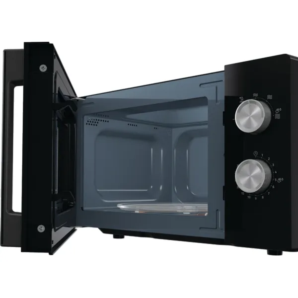 Мікрохвильова піч, 17л, 700Вт, чорний Gorenje (MO17E1BH) - Фото 6