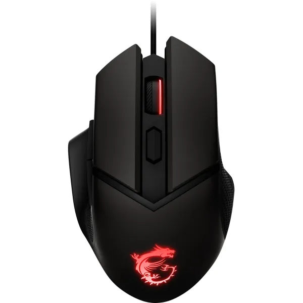 Миша USB-A ігрова, RGB, Clutch GM20 Elite, чорна MSI (S12-0401870-C54)