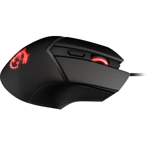 Миша USB-A ігрова, RGB, Clutch GM20 Elite, чорна MSI (S12-0401870-C54) - Фото 1