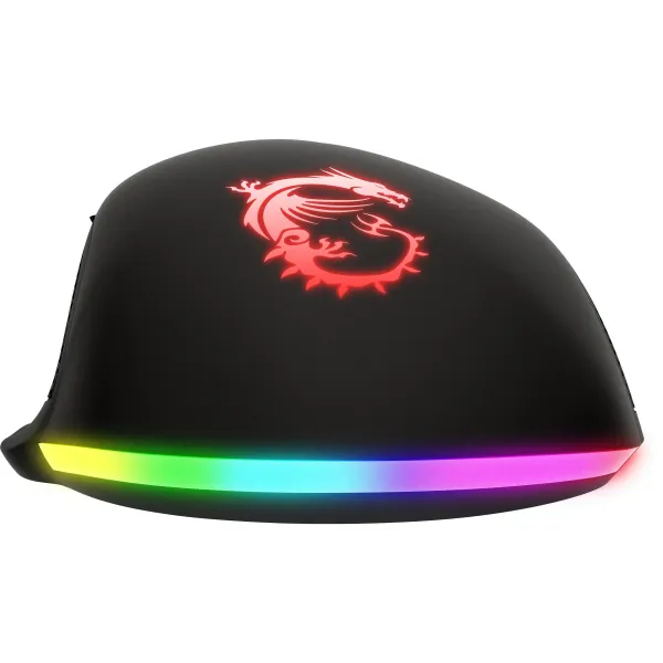 Миша USB-A ігрова, RGB, Clutch GM20 Elite, чорна MSI (S12-0401870-C54) - Фото 7