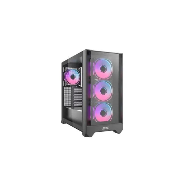 Корпус GAMING Dominator Pro G2302B, ATX, чёрный 2E (2E-G2302B) - Фото 7