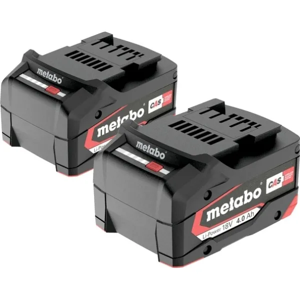 Набор аккумулятора и зарядного устройства 18В, 2х4А·час, ASC55 Metabo (685050000) - Фото 1
